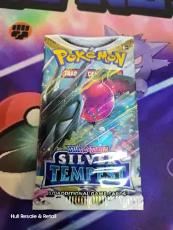 22 Grams ?? HEAVY ?? Pokemon TCG Silver Tempest Booster Pack! FACTORY SEALED!!? - Image 3