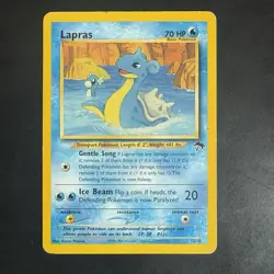 Pokemon Vintage Southern Islands Lapras 12/18 Rare WotC Promo - Image 2