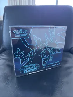 Phantasmal Flames Pokemon Center Elite Trainer Box ETB SEALED SHIPS FAST - Image 1