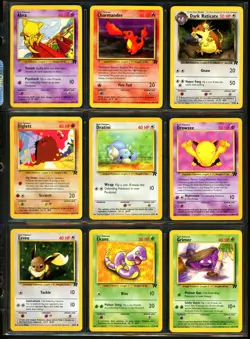 2000 Pokemon TEAM ROCKET SET Unlimited Edition COMPLETE Non Holo COMMON Cards EX - Image 2
