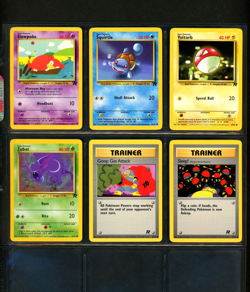 2000 Pokemon TEAM ROCKET SET Unlimited Edition COMPLETE Non Holo COMMON Cards EX - Image 4