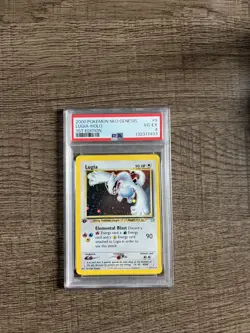 2000 POKEMON NEO GENESIS 1ST EDITION LUGIA HOLO PSA 4 - Image 1