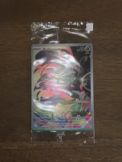 Pokemon Bulbasaur 133/132 English Mega Evolution Stamped SEALED - Image 3