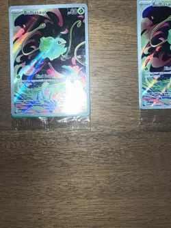 Pokemon Bulbasaur 133/132 English Mega Evolution Stamped SEALED - Image 4