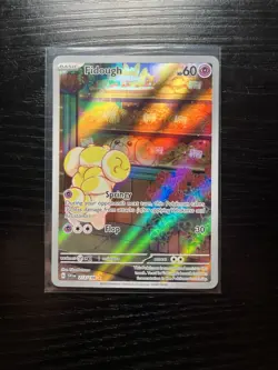 Pokemon TCG Fidough 213/198 Scarlet & Violet Base Illustration Rare Full Art - Image 3