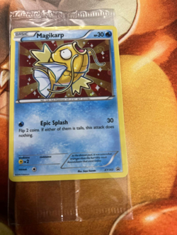 Magikarp Shiny XY143 Promo Moderate Play SEALED Pokemon TCG - Image 1
