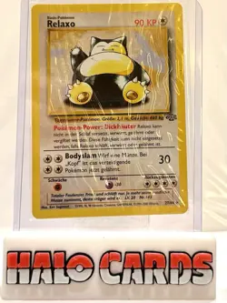 PACK FRESH Relaxo / Snorlax - 27/64 Dschungel - Rare DE Pokemon W10 - Image 1