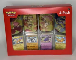 Pokemon TCG SV 151 Mini Tin Sam's Club 4 Tins Per Box - New Sealed (B) - Image 1