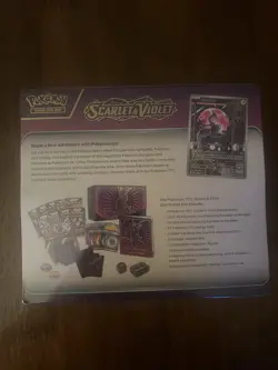Nintendo Pokemon TCG Scarlet & Violet Elite Trainer Box - 9 Packs 820650853418 - Image 2