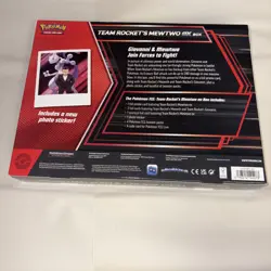 Pokemon TCG Team Rocket's Mewtwo Ex Box Factory Sealed - Image 2