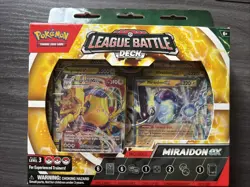 Nintendo 1 Pokemon TCG League Battle Deck Miraidon ex Regieleki VMAX - 89432663 - Image 1