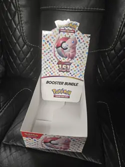 Pokemon Scarlet & Violet EMPTY 151 Booster Bundle Display BOX ONLY - Image 1