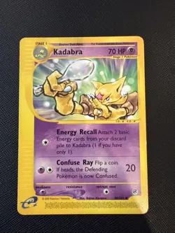 Pokemon TCG Kadabra Expedition 84/165 Regular LP - Image 1