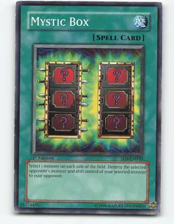 Mystic Box #SD6-EN030 1st edition Yugioh Card - Image 1