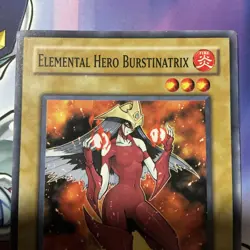 Yugioh Card Elemental Hero Burstinatrix 1st Edition-DP1-EN002 - Image 5
