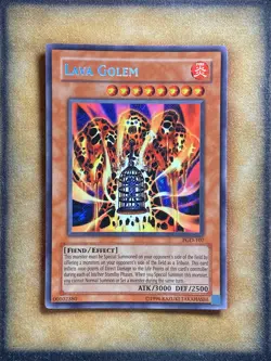 Yugioh Lava Golem PGD-107 Secret Rare NM - Image 1