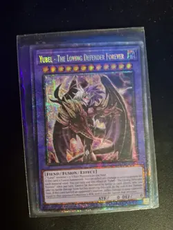 Yugioh MP25-EN001 Yubel - The Loving Defender Forever Starlight Rare 1st Nm - Image 1