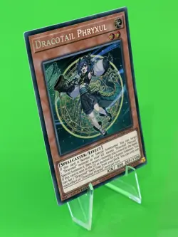 Yu-Gi-Oh Doom Of Dimensions Dracotail Phryxul Secret Rare DOOD-EN023 NM!!! - Image 2