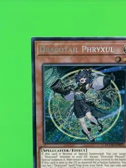 Yu-Gi-Oh Doom Of Dimensions Dracotail Phryxul Secret Rare DOOD-EN023 NM!!! - Image 4