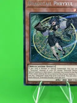 Yu-Gi-Oh Doom Of Dimensions Dracotail Phryxul Secret Rare DOOD-EN023 NM!!! - Image 5