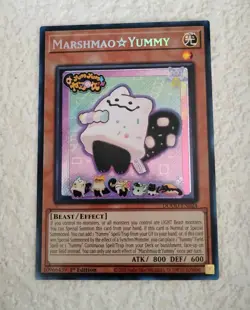 Marshmao Yummy DOOD-EN024 1st Edition Secret Rare Yu-Gi-Oh Tcg NM/MINT - Image 1
