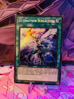 Yu-Gi-Oh! POTE-DE067 Ultimativer Schlachter Secret Rare 1st Edition Anime TCG - Image 1