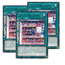 3x CANALE LIVE☆GEMELLA • (Live☆Twin Channel) • Rara • GEIM IT019 • YUGIOH! - Image 1