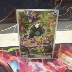 Pokemon TCG Mega Evolution Shroodle Full Art Illustration Rare Card 149/132 - Image 1