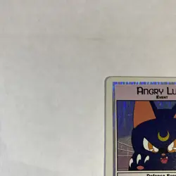 Sailor Moon CCG Holo Foil Rare "Angry Luna" Card 64 /70 Vintage 2001 Dart - Image 3