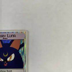 Sailor Moon CCG Holo Foil Rare "Angry Luna" Card 64 /70 Vintage 2001 Dart - Image 4