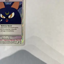 Sailor Moon CCG Holo Foil Rare "Angry Luna" Card 64 /70 Vintage 2001 Dart - Image 5