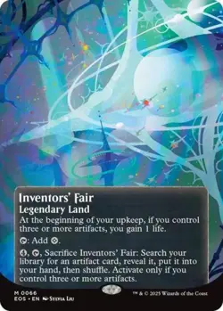 Inventors' Fair (0066) (Borderless) - Near Mint MTG Stellar Sights - Image 1