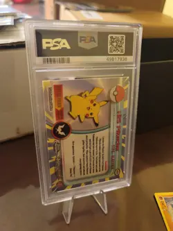 PSA 10 GEM MINT Pikachu 2000 T.V. Topps Chrome Foil Pokemon Card #25 - Image 2