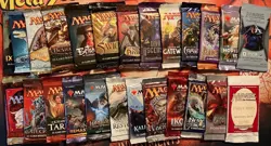 MAGIC: THE GATHERING - DRAFT PACKS *REPACK* GREAT PACKS FOR FUN MTG ENGLISH CARD - Image 1