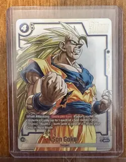 Dragon Ball Card Fusion World Manga Booster Sb02-023 Son Goku Sr - Image 5