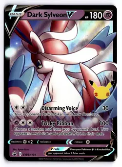 Dark Sylveon V - Promo SWSH: Sword & Shield Promo Cards SWSH134 NM - Image 1