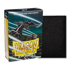 Dragon Shield Matte Jet Japanese Size 60ct Card Sleeves - Image 1