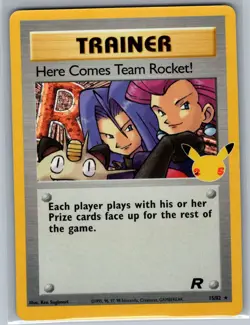 Here Comes Team Rocket! 15/82 Holo Celebrations - Pokemon Card - NM - Image 1