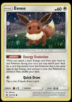 Eevee - (General Mills Promo) 101/149 Miscellaneous Cards & Products Holo - Image 1