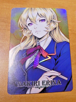 ANIME MANGA CARD SMAK3 PRISM HOLO MIRROR DARK CARTE NAKIRI ERINA ACG ** - Image 1