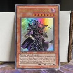 1ST EDITION ENDYMION, THE MASTER MAGICIAN 1996 SDSC-EN001 YUGIOH CARD (LP/MP) - Image 1