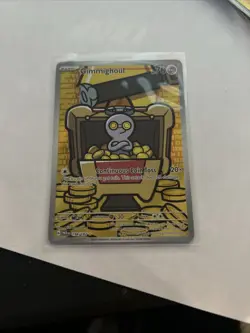 Gimmighoul 198/182 Paradox Rift Illustration Rare Pokemon Trading Card Near Mint - Image 1