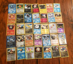 Vintage Pokemon TCG 250+ CARD LOT COMMON UNCOMMON RARE + 35 HOLO CARDS - Image 1