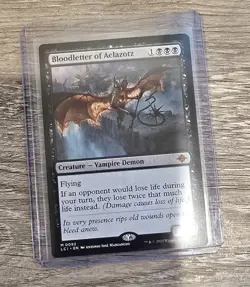 MTG Bloodletter of Aclazotz The Lost Caverns of Ixalan Mythic Rare Card 0092 - Image 1