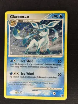 Glaceon 20/100 - Diamond Pearl Majestic Dawn Holo Cosmos Rare Pokemon Card - MP - Image 1