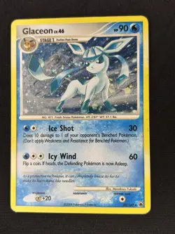 Glaceon 20/100 - Diamond Pearl Majestic Dawn Holo Cosmos Rare Pokemon Card - MP - Image 4