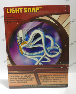 Bakugan Card - Light Snap - Red Ability Card - BA613 - 31/48q - 2009 - Image 1