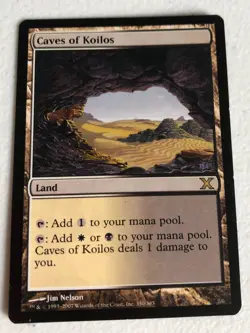 Caves of Koilos - Light Play - Magic The Gathering Card - X Edition - Image 1