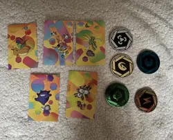 Pokemon 151 Mini Tin Set of 5 WITH Energy Coins & Art Cards - NO PACKS - Image 3
