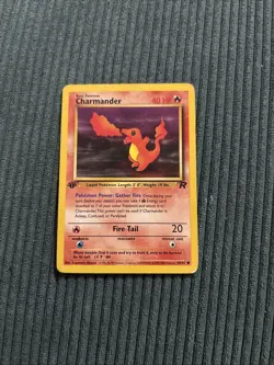 Pokemon Charmander 1st Edition Card 50/82 Team Rocket - Image 1
